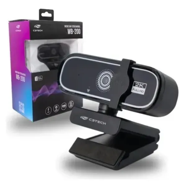 WEBCAM-STREAMING-WB-200BK.webp WEBCAM STREAMING WB-200BK - Imagem 1